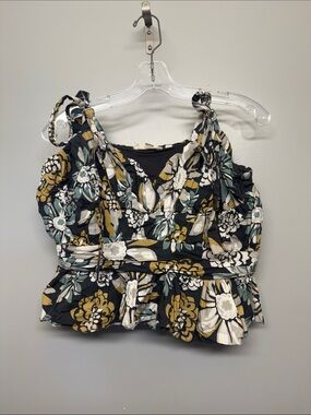 Anthropologie Forever That Girl Floral Crop Top